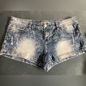 Guess stretch denim jean shorts